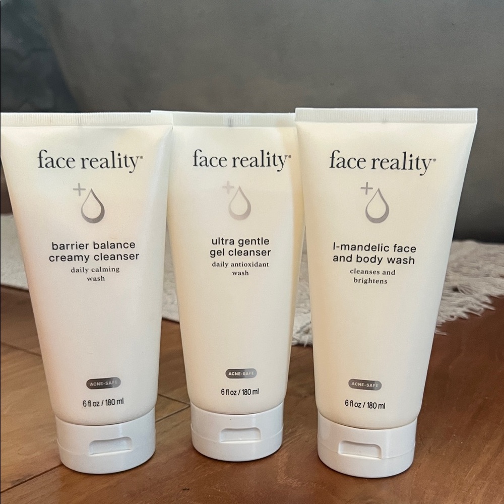 Face reality face wash trio